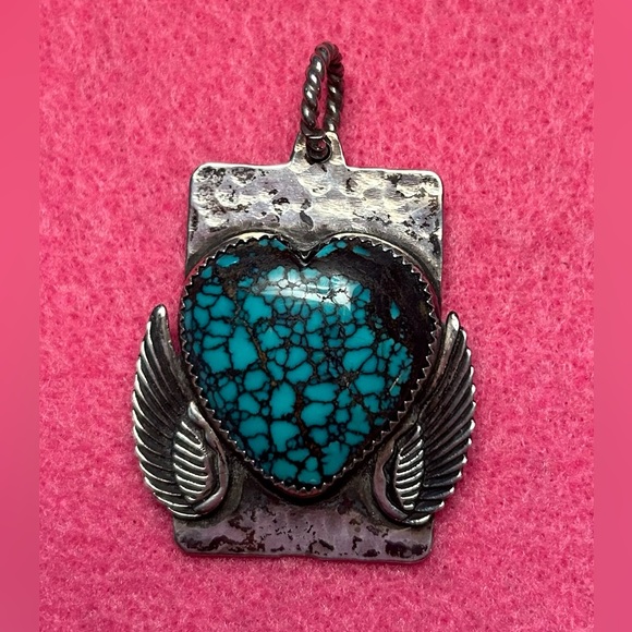 Richard Schmidt Jewelry - Richard Schmidt Jewelry Design Turquoise Heart Pendant